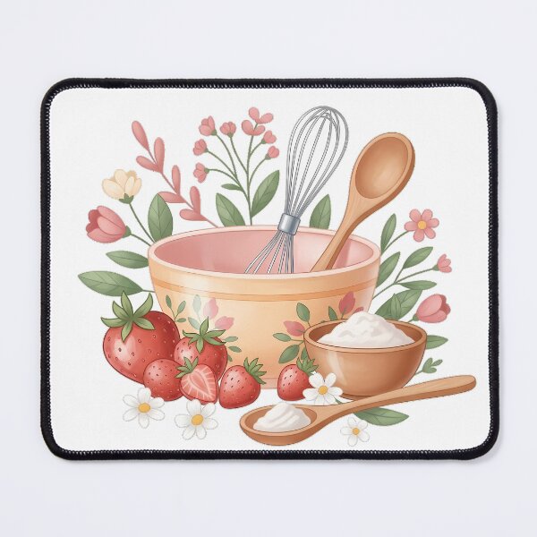 Item preview, Baker Mom Strawberry Mixer Gift designed and sold by pumsquare.