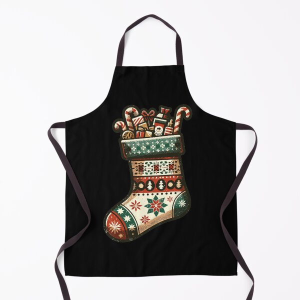 Item preview, Christmas Stocking Festive Holiday Design designed and sold by CyfroweMysli.