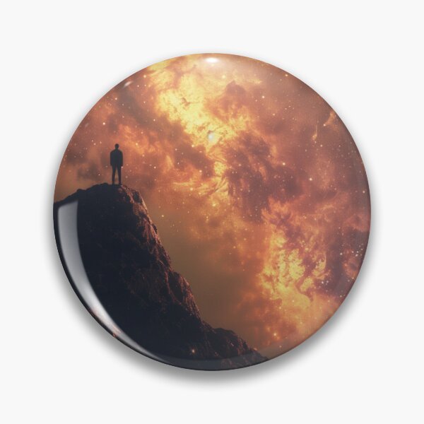 Item preview, Galaxy Cliff Cosmic Horizon designed and sold by QuantumDrift.