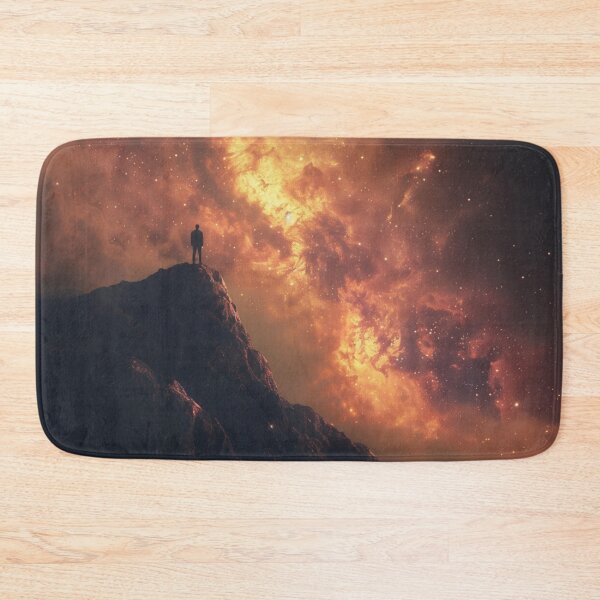 Item preview, Galaxy Cliff Cosmic Horizon designed and sold by QuantumDrift.