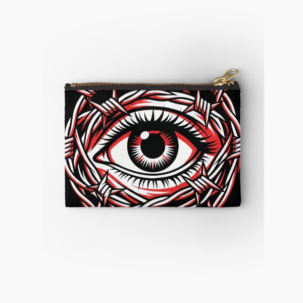 Item preview, Eye With Barbed Wire designed and sold by Stickersdevelop.