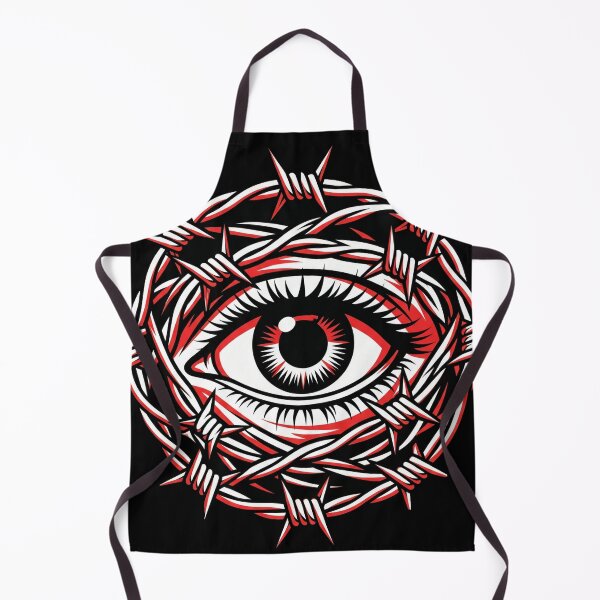 Item preview, Eye With Barbed Wire designed and sold by Stickersdevelop.