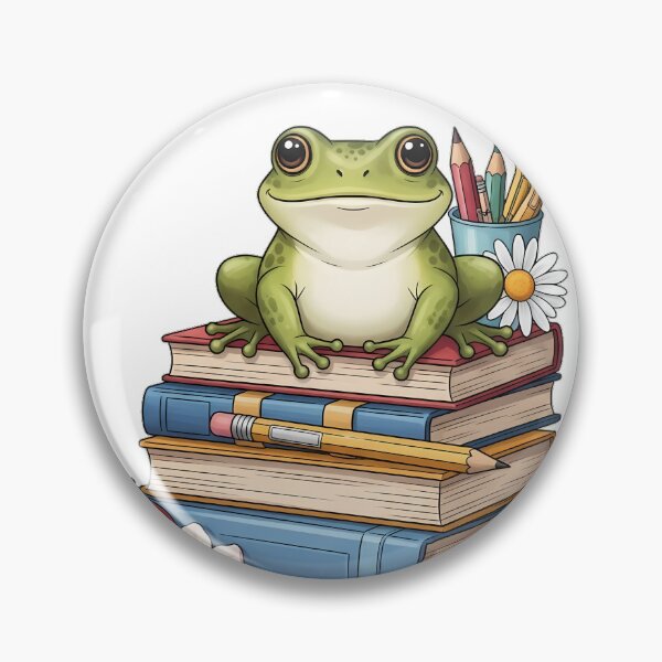 Item preview, Teacher Frog Book Gift designed and sold by pumsquare.