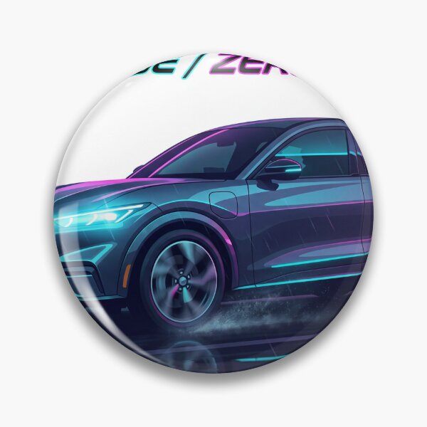Item preview, SUV eléctrico Synthwave Cyberpunk EV Drive designed and sold by ModMotiff.