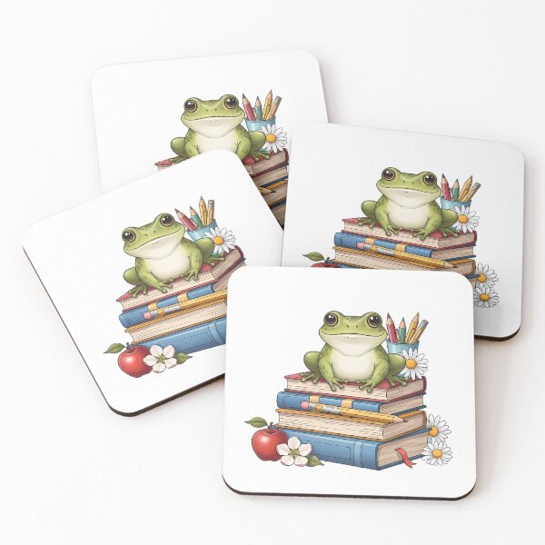 Item preview, Teacher Frog Book Gift designed and sold by pumsquare.