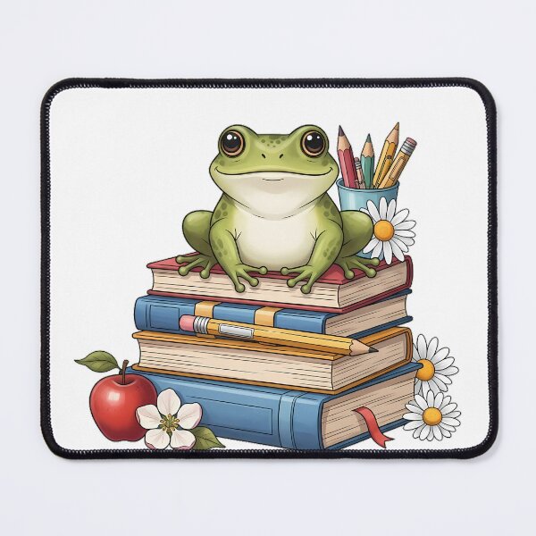 Item preview, Teacher Frog Book Gift designed and sold by pumsquare.