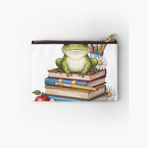 Item preview, Teacher Frog Book Gift designed and sold by pumsquare.
