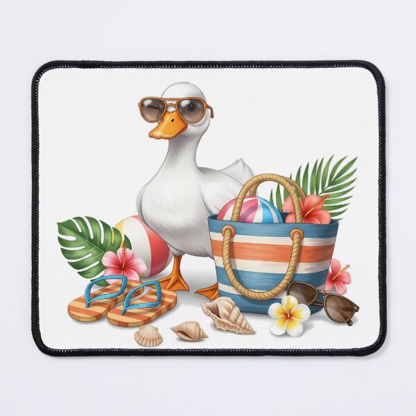 Item preview, Vacation Duck Beach Bag Gift designed and sold by pumsquare.