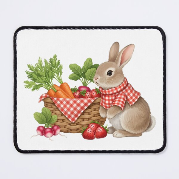 Item preview, Farmers Market Bunny Gift designed and sold by pumsquare.