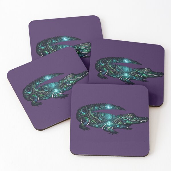 Item preview, Double Exposure Alligator Bayou Swamp  designed and sold by BirdsnStuff.