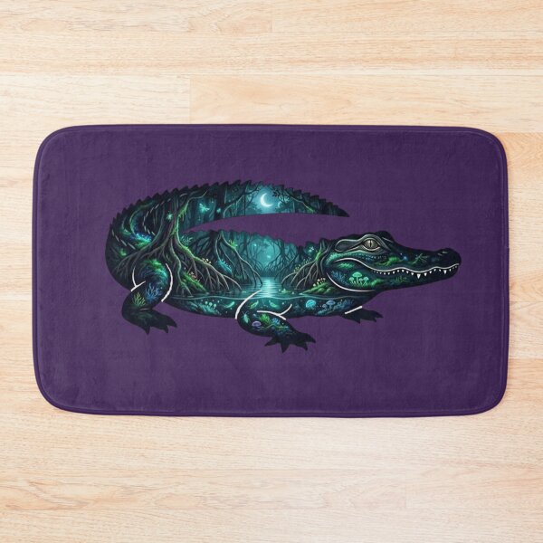 Item preview, Double Exposure Alligator Bayou Swamp  designed and sold by BirdsnStuff.
