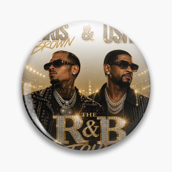 Item preview, Usher Chris Brown Super Tour Fan Art designed and sold by RomeroDane.