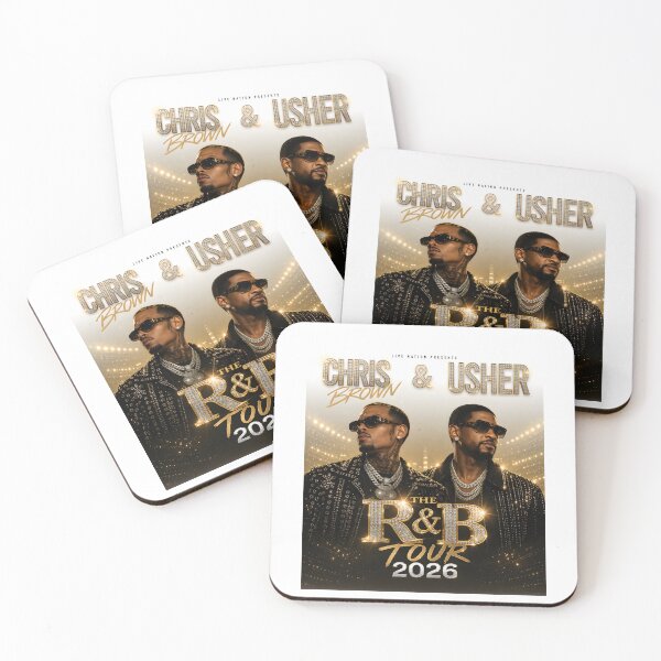 Item preview, Usher Chris Brown Super Tour Fan Art designed and sold by RomeroDane.