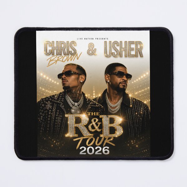 Item preview, Usher Chris Brown Super Tour Fan Art designed and sold by RomeroDane.