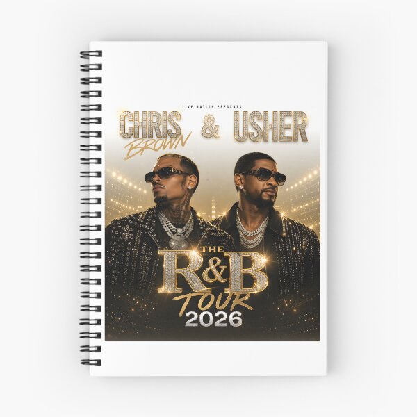 Item preview, Usher Chris Brown Super Tour Fan Art designed and sold by RomeroDane.