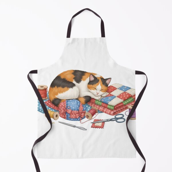 Item preview, Quilter Cat Fabric Gift designed and sold by pumsquare.