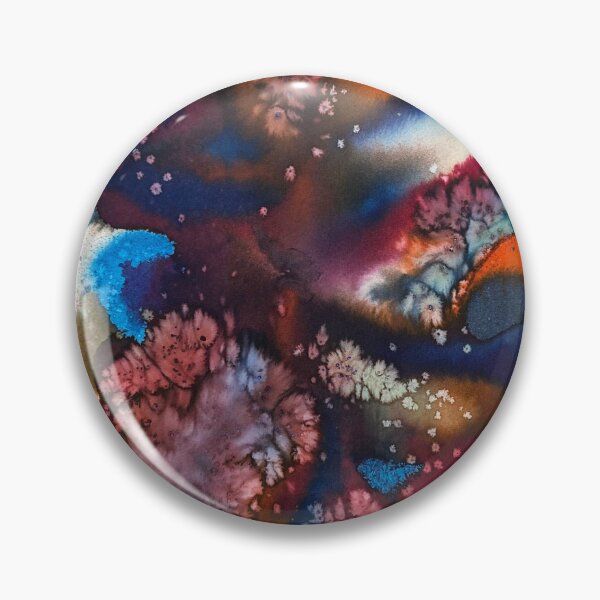 Item preview, First Matter — Cellular Abstract Watercolour Art Print designed and sold by RishabhKapoor.