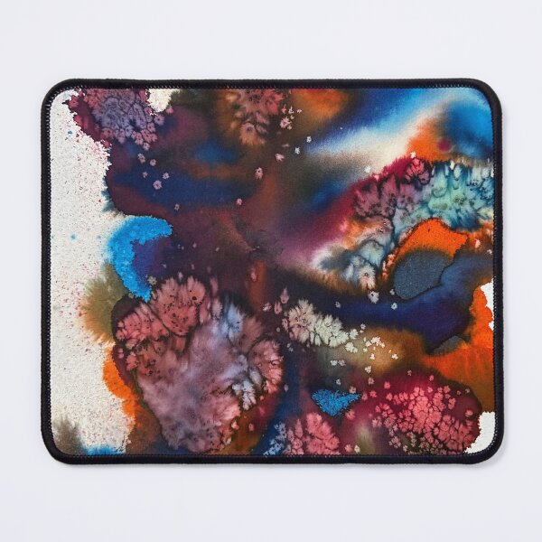 Item preview, First Matter — Cellular Abstract Watercolour Art Print designed and sold by RishabhKapoor.