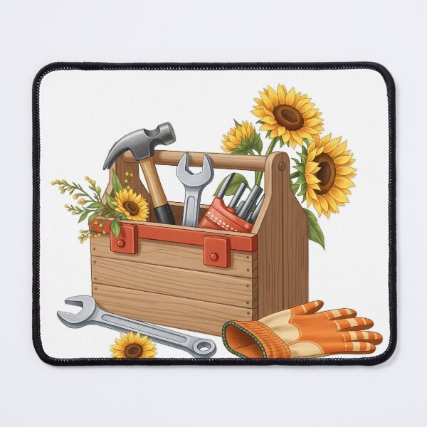 Item preview, Dad Toolbox Sunflower Gift designed and sold by pumsquare.