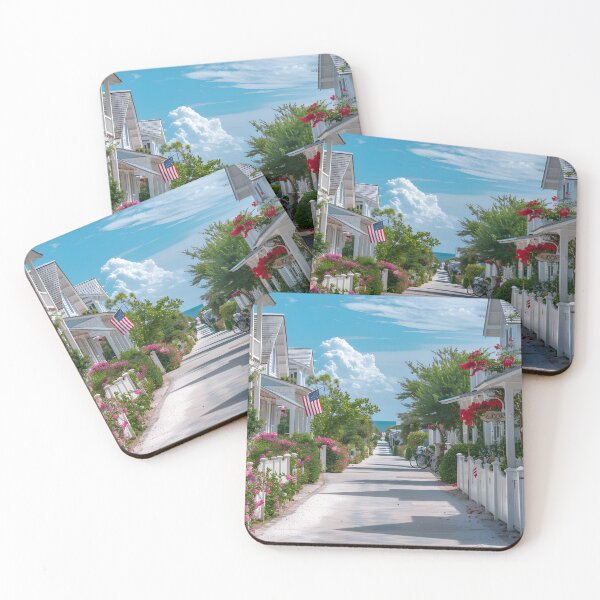 Item preview, Seaside Florida Beach Cottage Street designed and sold by daila70.