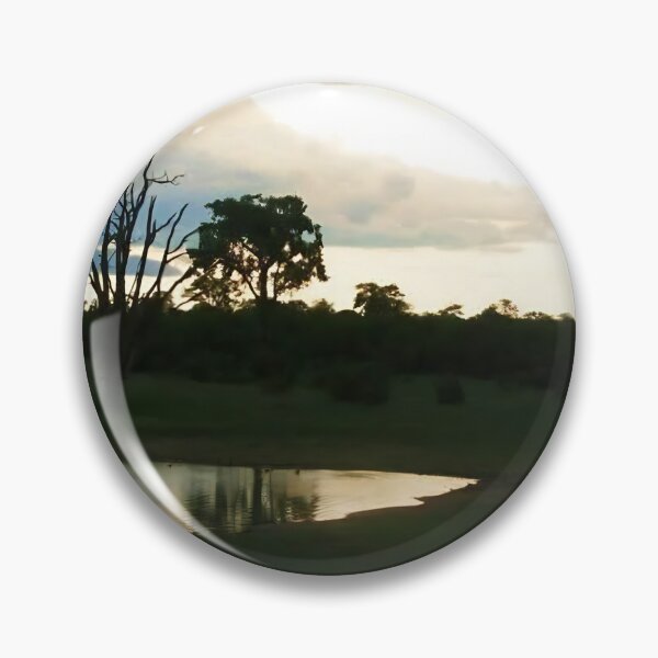 Item preview, Evening Reflections at Shumba Pan, Hwange National Park designed and sold by JaneFlowersAfrica.