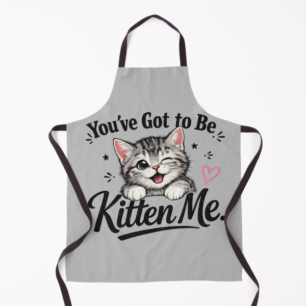 Item preview, You’ve Got to Be Kitten Me – Cute Winking Cat Design designed and sold by blankTeeShirt.