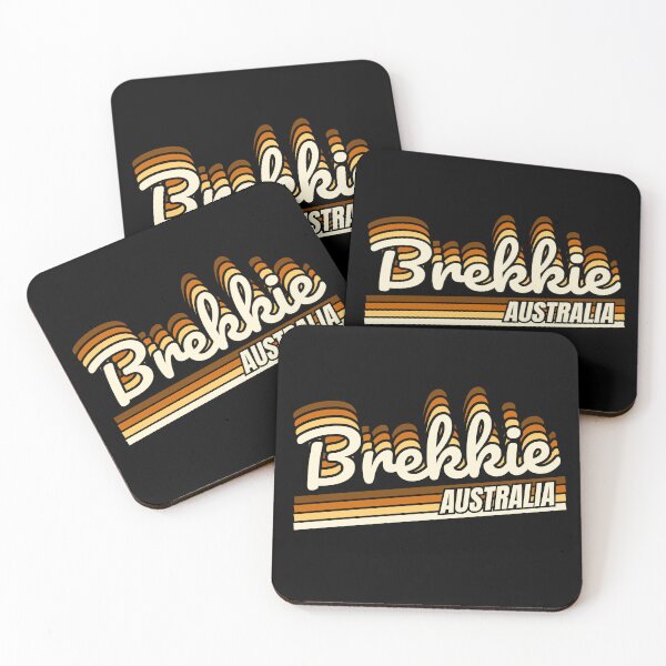 Artikelvorschau, Brekkie. Lustiger australischer Slang entworfen und verkauft von aussieexplore.