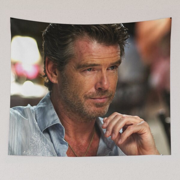Item preview, Pierce Brosnan – Timeless Elegance in Warm Light designed and sold by Velvet-Howl.