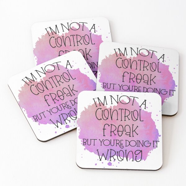Item preview, Im Not A Control Freak But Youre Doing It Wrong Funny Sassy Quote designed and sold by LunaPixelStudio.