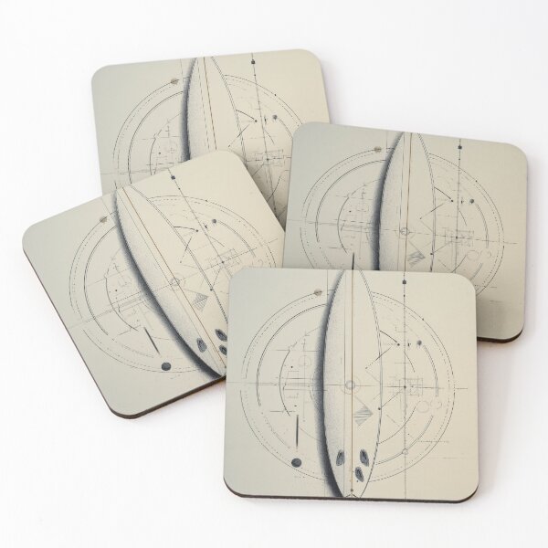 Item preview, BOARD DIAGRAM ART – Modern Home Art Print designed and sold by MarkedArtPrints.