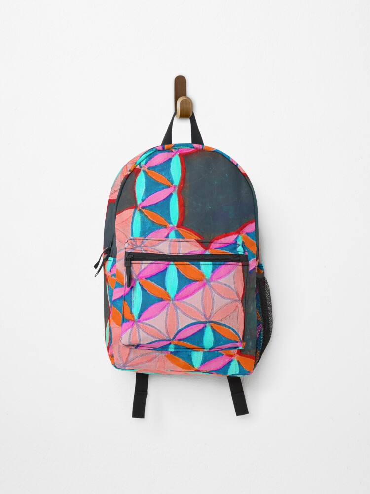 Thumbnail 1 of 3, Backpack, Pattern FOLLCD: Interwoven Geometry designed and sold by Minabella.
