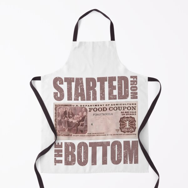 Item preview, Started From The Bottom Retro Quote designed and sold by CaulfAyiana.