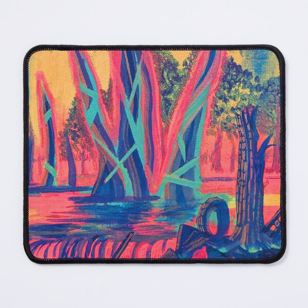 Item preview, Neon Plastic Shards Art Print designed and sold by Dominika Brodowska.