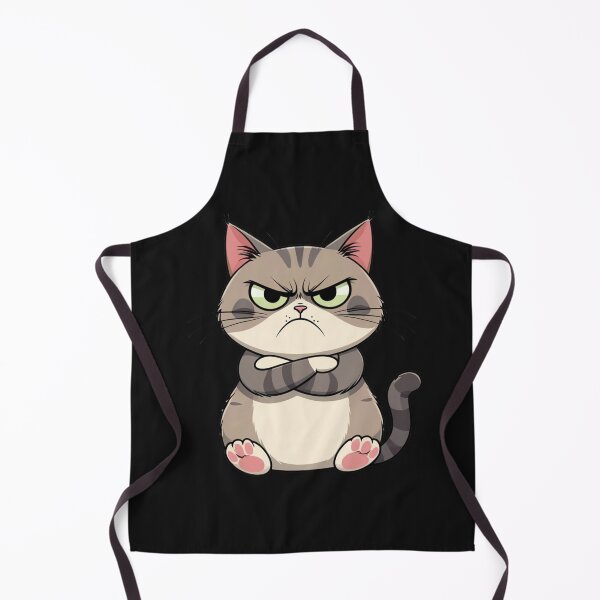 Item preview, Grumpy Cat Anti Social Mood Funny Introvert Cartoon Design designed and sold by KaozTempest.