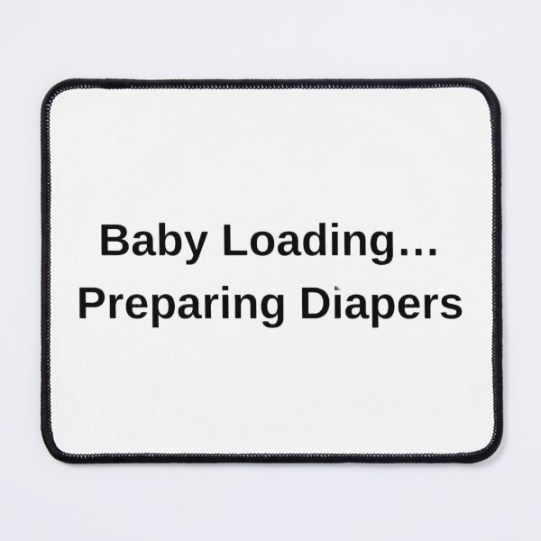 Item preview, Baby Loading Preparing Diapers Cute Baby Announcement Tee New Parent Gift Idea designed and sold by Byarasstudio.