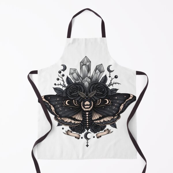 Item preview, Death Moth Crystal Rose Gift designed and sold by IllumeInk.