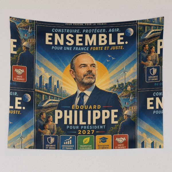 Item preview, Édouard Philippe 2027 designed and sold by THE Company.