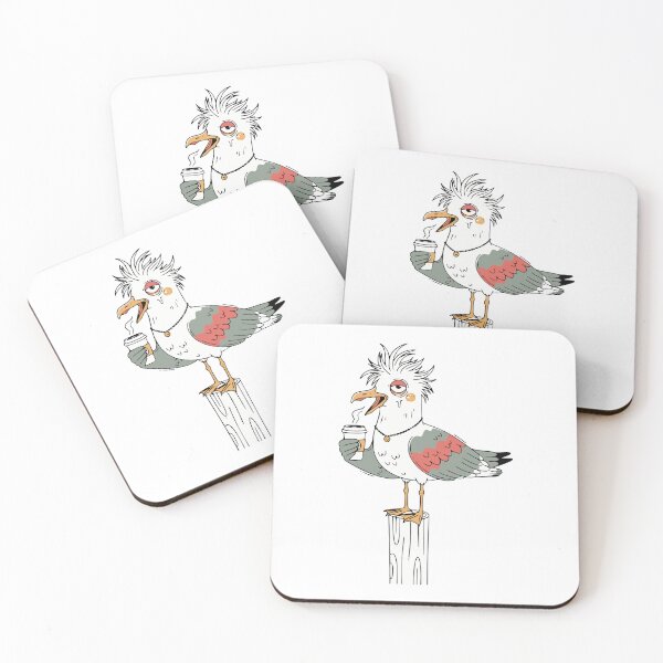 Item preview, Seagull Morning Struggle designed and sold by YV Designs & Stuff.