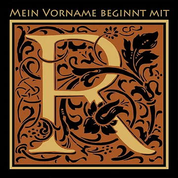 Artwork thumbnail, First name with R by Dirk h. Wendt