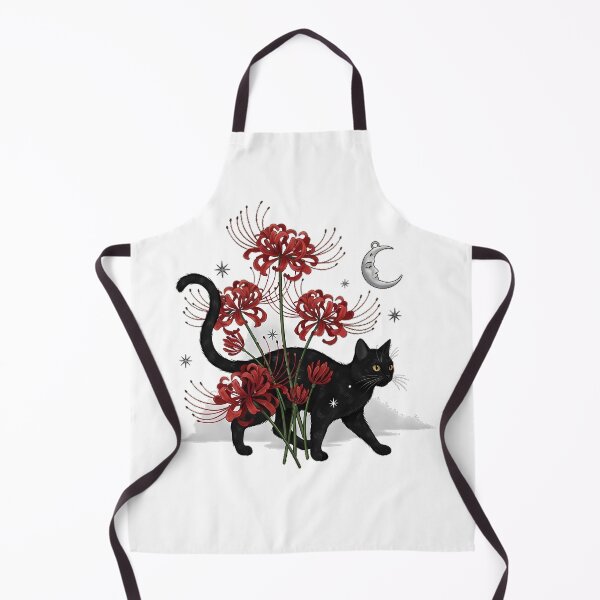 Item preview, Moon Cat Spider Lily Gift designed and sold by IllumeInk.