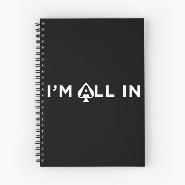 Item preview, I'M All In Poker Player Gift designed and sold by Thread&Fable.