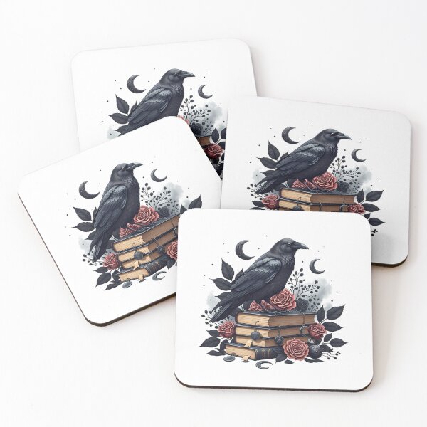Item preview, Raven Book Stack Gift designed and sold by IllumeInk.