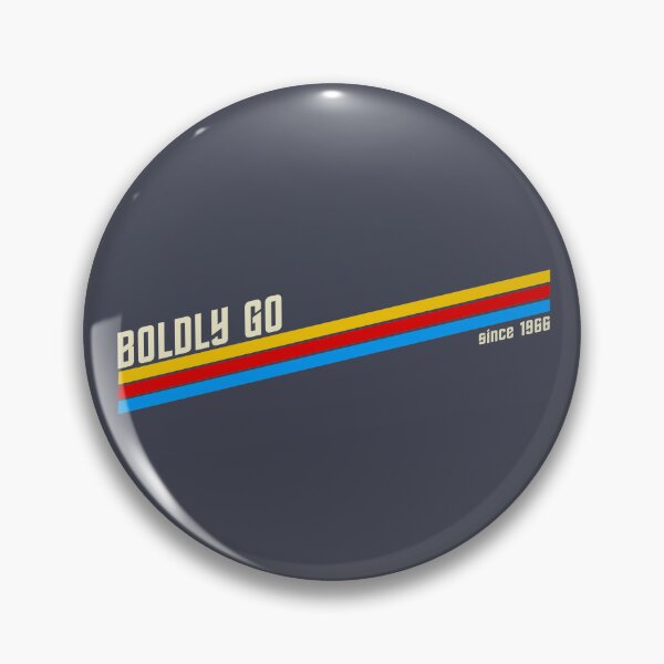 Item preview, Boldly Go – Retro Sci‑Fi (Since 1966) designed and sold by VoglR.