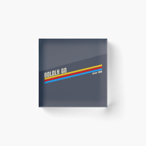Item preview, Boldly Go – Retro Sci‑Fi (Since 1966) designed and sold by VoglR.