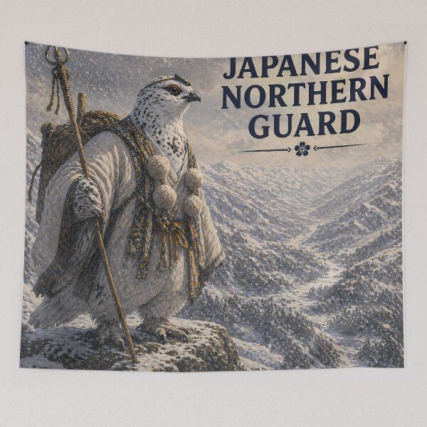 Item preview, Japanese Raicho Mountain Monk Bird designed and sold by AuraloomAtelier.