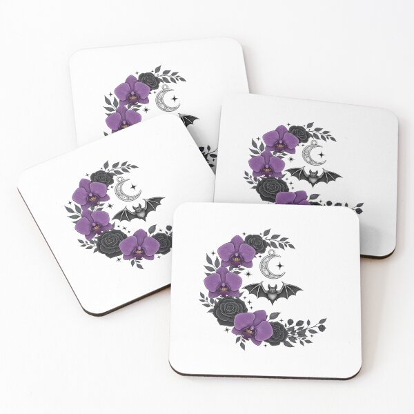 Item preview, Crescent Bat Orchid Gift designed and sold by IllumeInk.