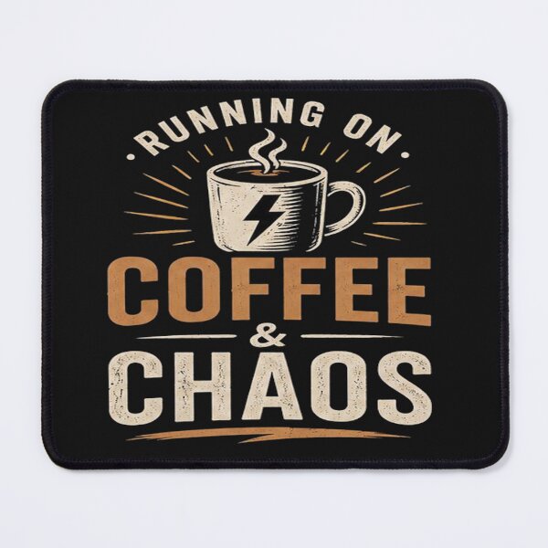 Item preview, COFFEE AND CHAOS designed and sold by Catfighter.
