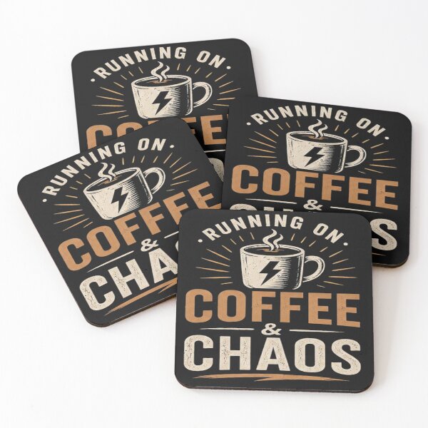 Item preview, COFFEE AND CHAOS designed and sold by Catfighter.