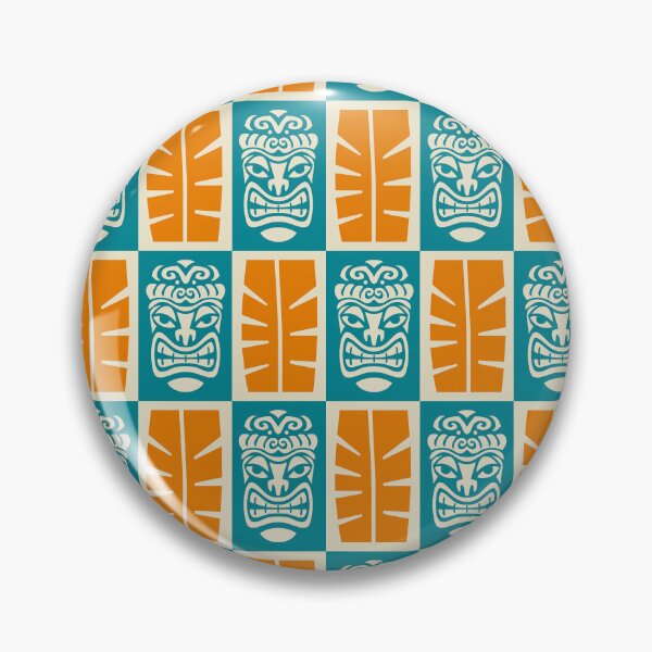 Item preview, Tiki Pattern designed and sold by tonymagnerart.