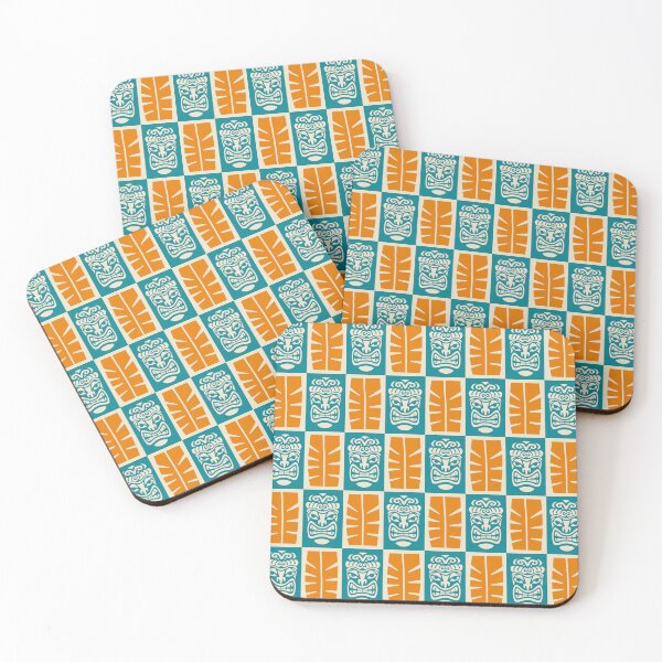 Item preview, Tiki Pattern designed and sold by tonymagnerart.